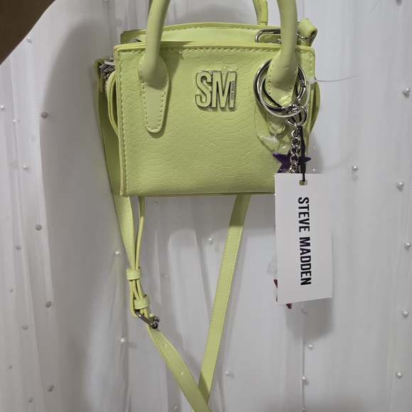 Steve Madden Neon Yellow Mini Bag - Picture 5 of 16